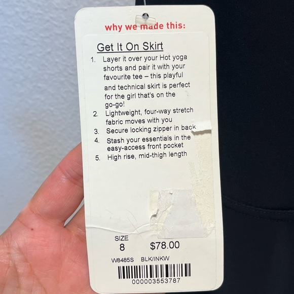 Lululemon Get It On skirt - Picture 8 of 8